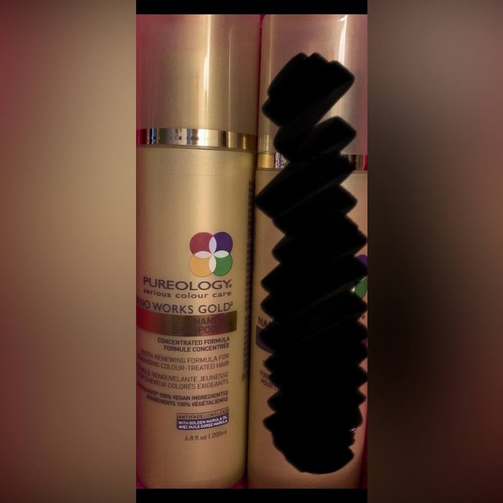 Pureology Nanoworks gold shampoo‎ hair care nano works
